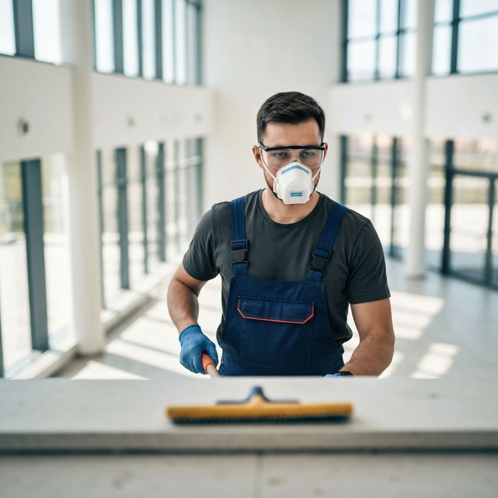 Nettoyage post-chantier