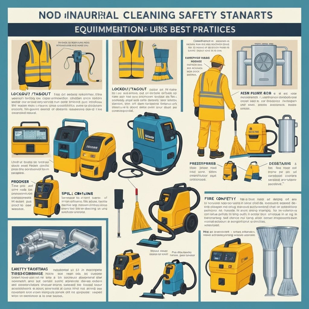 Les normes de sécurité dans le nettoyage industriel
